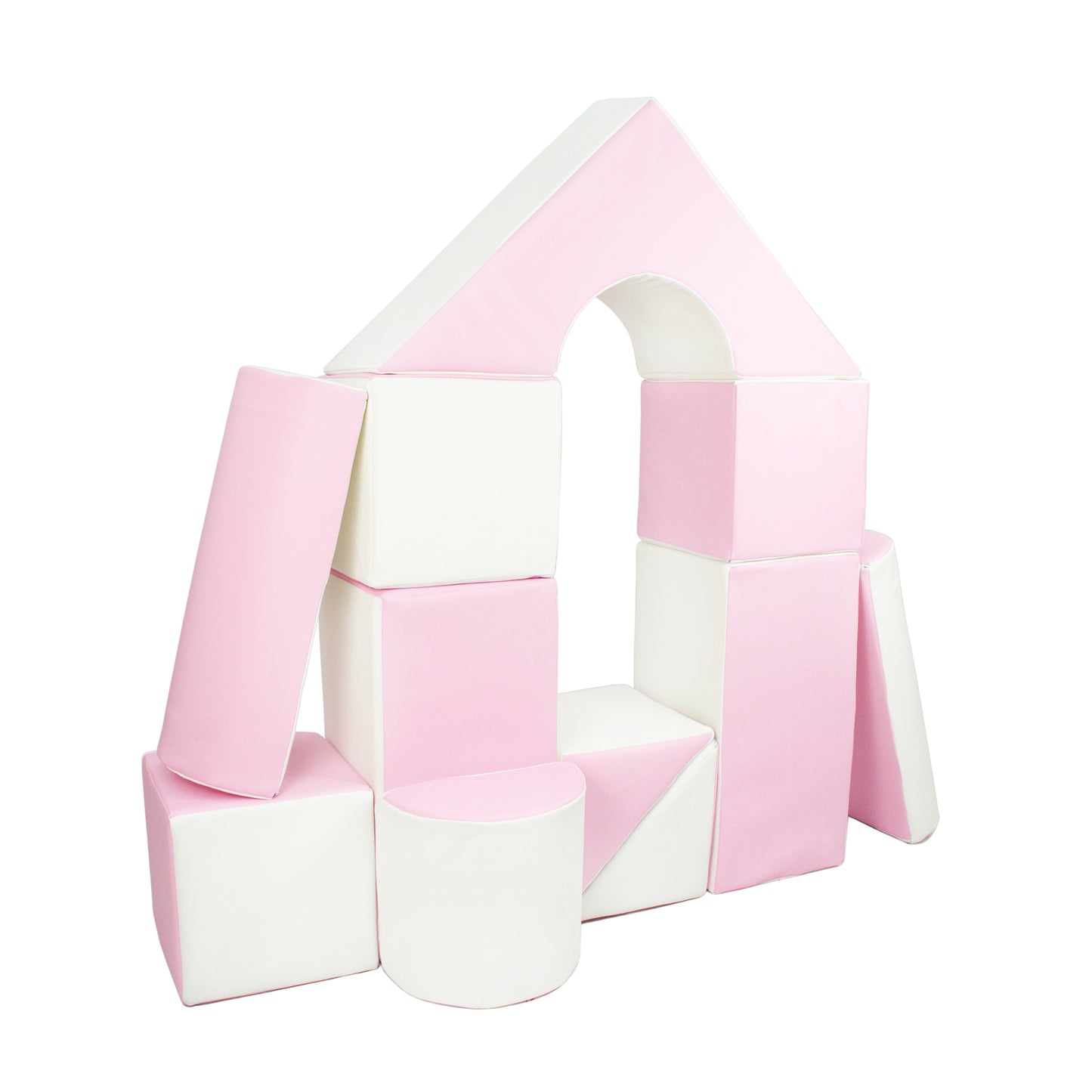 Castle Set (11 Pieces) | Pastel Pink