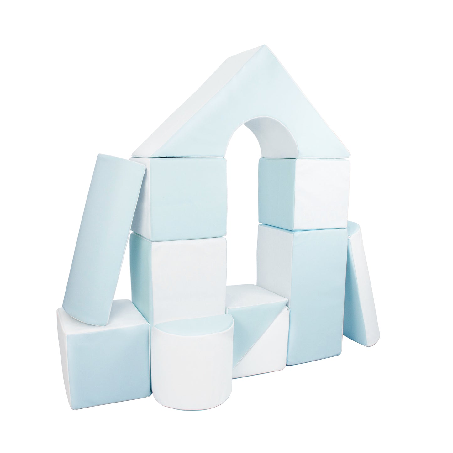 Castle Set (11 Pieces) | Pastel Blue