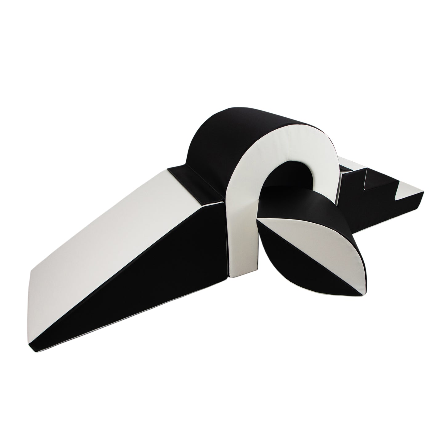 Bridge, Ball, Step & Slide Set | Black & White
