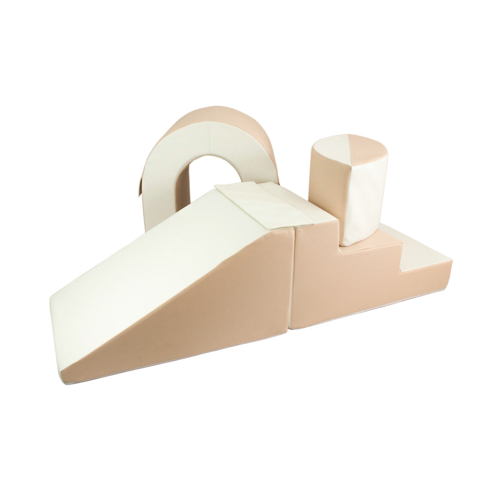 Bridge, Ball, Step & Slide Set, Beige