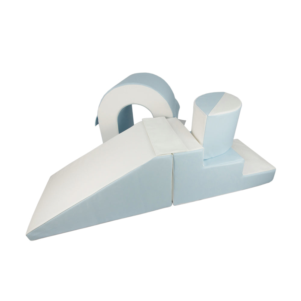 Bridge, Ball, Step & Slide Set, Pastel Blue