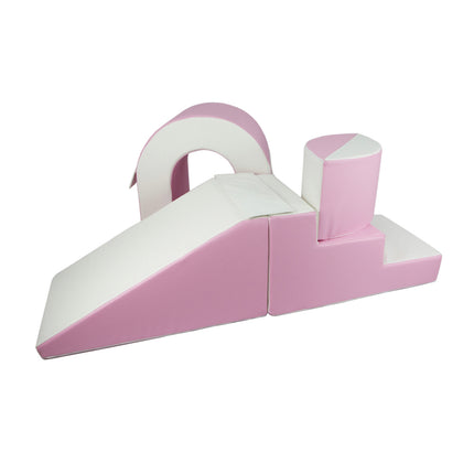 Bridge, Ball, Step & Slide Set, Pastel Pink