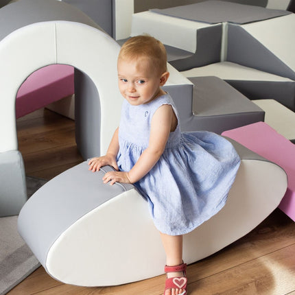 One Seated Rocker, Grey