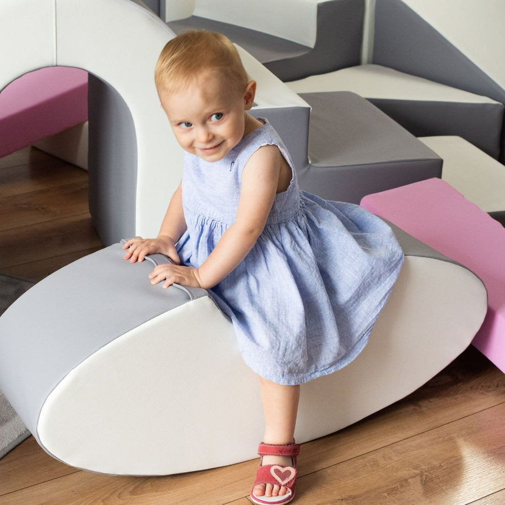 One Seated Rocker, Grey