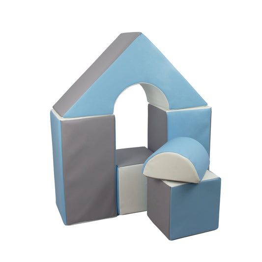 Castle Set (6 Pieces), Blue