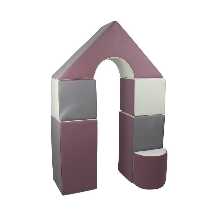 Castle Set (6 Pieces), Purple