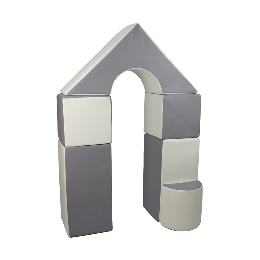 Castle Set (6 Pieces) | Grey