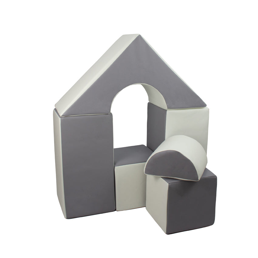 Castle Set (6 Pieces) | Grey