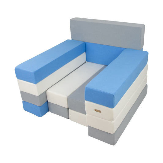 Giant Jenga Soft Play Blocks - Blue