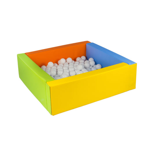 Soft Play Square Ball Pit, Multi (Choose your own ball colours)