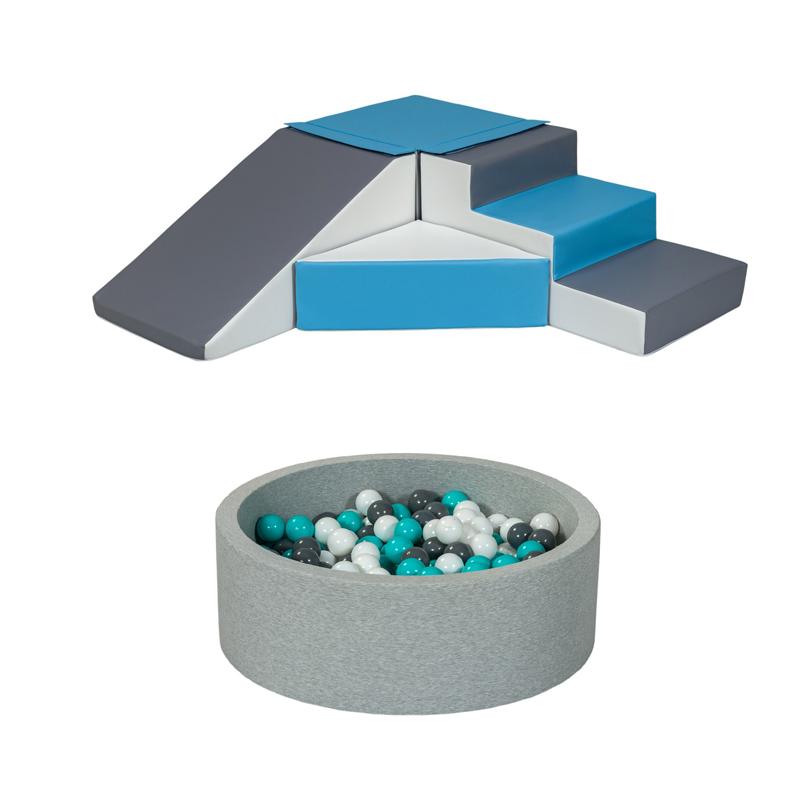 Step & Slide + Ball Pit BUNDLE, Blue