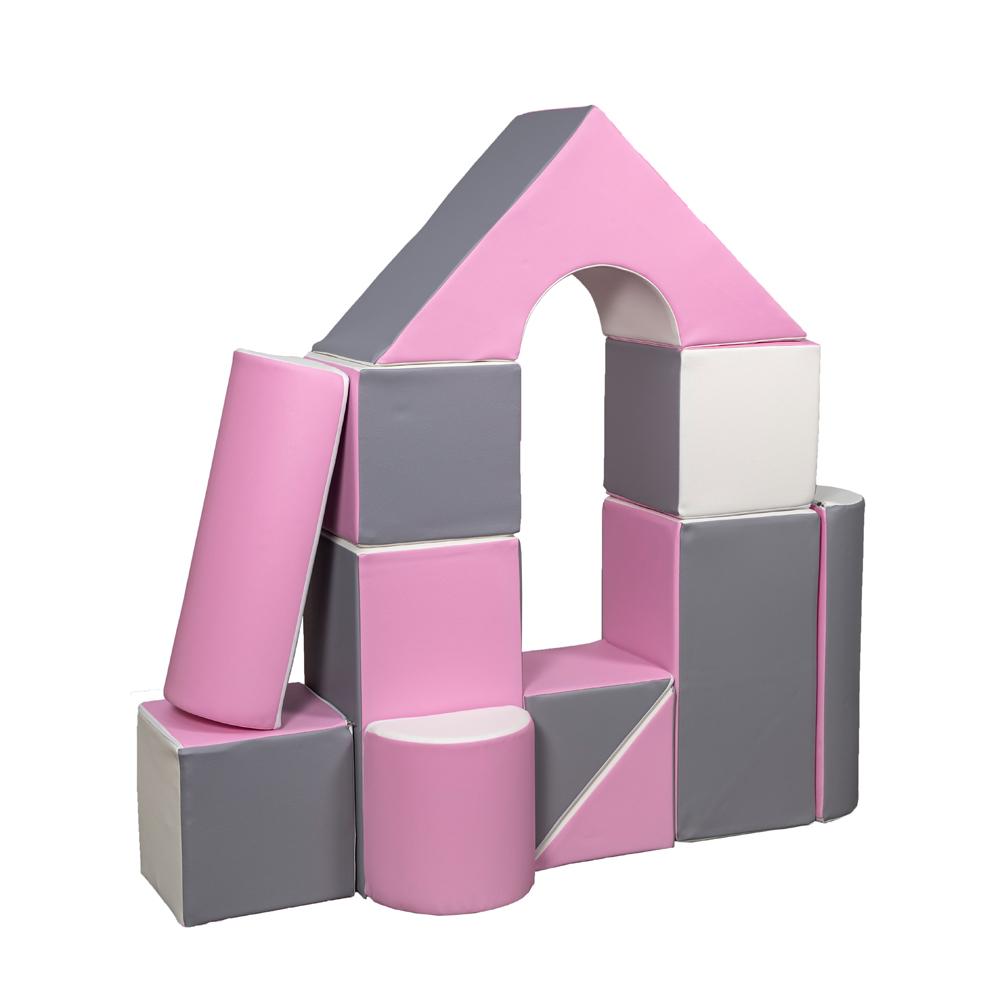Castle Set (11 Pieces), Pink