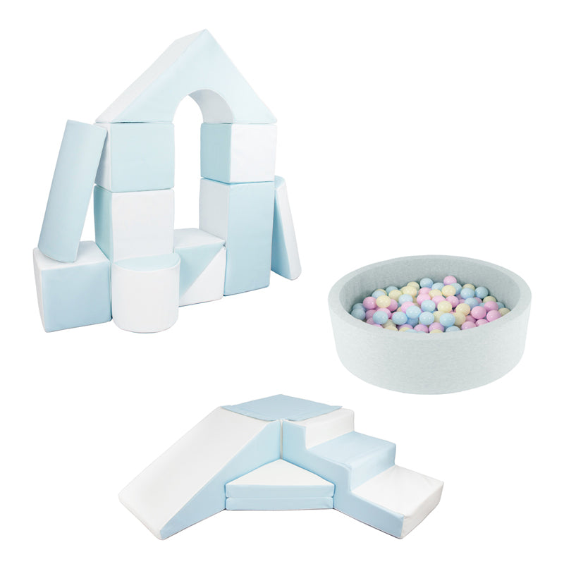Ultimate Soft Play BUNDLE, Pastel Blue