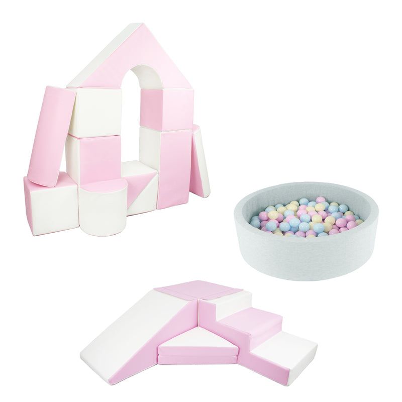Ultimate Soft Play BUNDLE, Pastel Pink