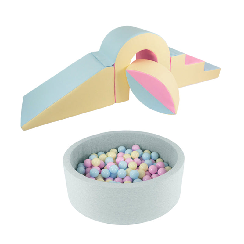 Bridge & Ball Climbing Set + Ball Pit BUNDLE, Pastel Trio