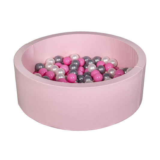 Soft Play Kingdom Ball Pit | Pink (Choose your own ball colors)