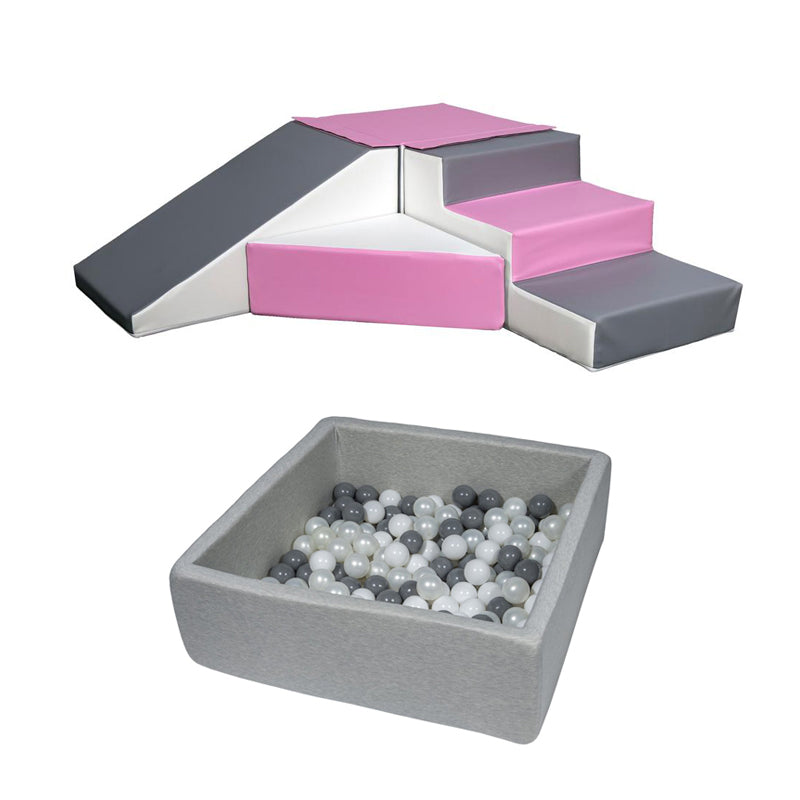 Step & Slide + Ball Pit BUNDLE, Pink