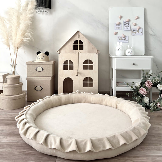 Nest Play Mat, Velvet Cream