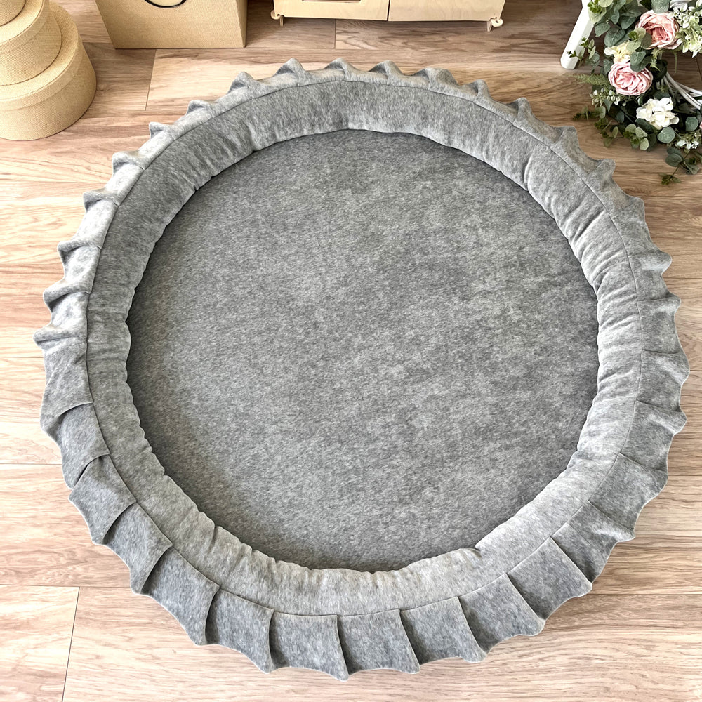 Nest Play Mat, Velvet Grey