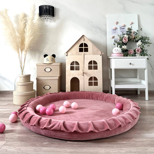 Nest Play Mat, Velvet Rose
