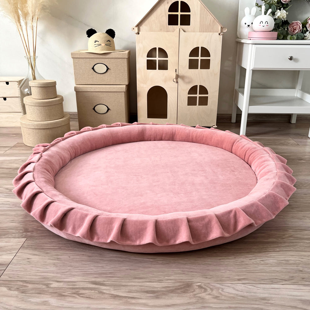 Nest Play Mat, Velvet Pink