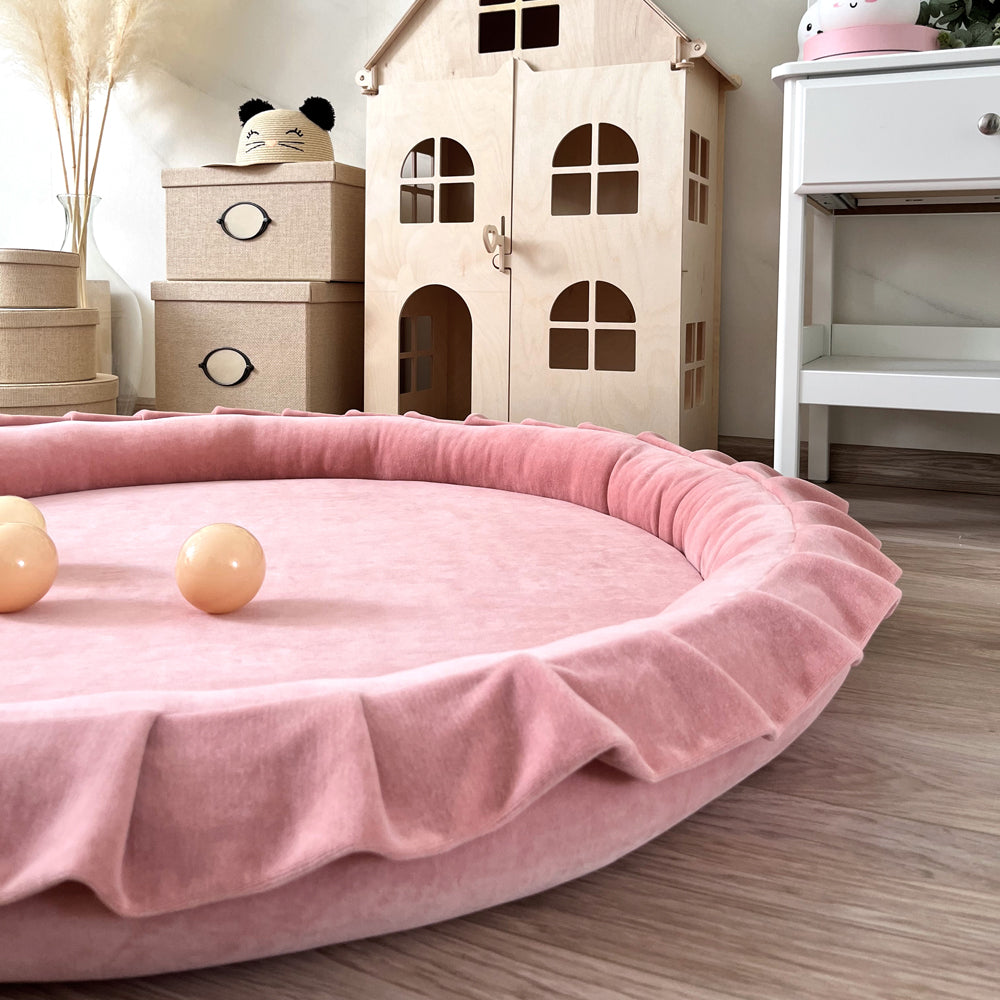 Nest Play Mat, Velvet Pink