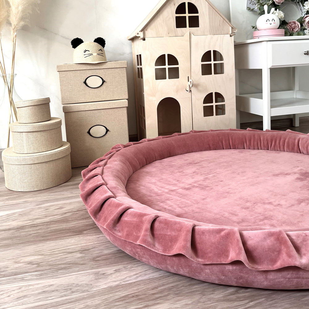 Nest Play Mat, Velvet Rose