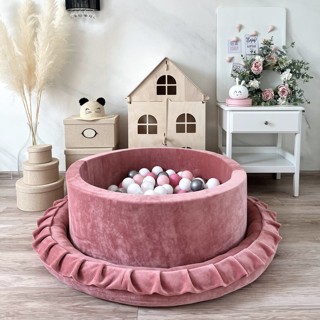 Luxe Ball Pit, Velvet Rose (Choose your own ball colours)