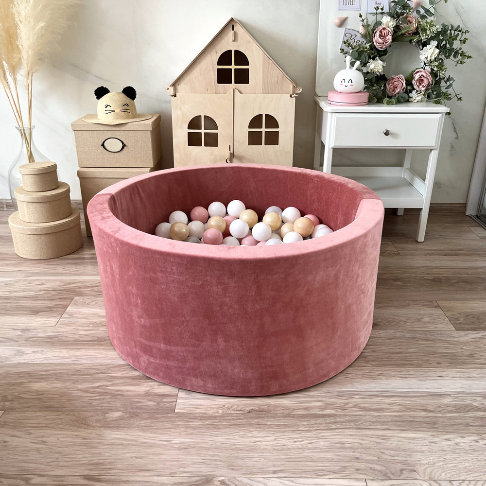 Luxe Ball Pit, Velvet Rose (Choose your own ball colours)