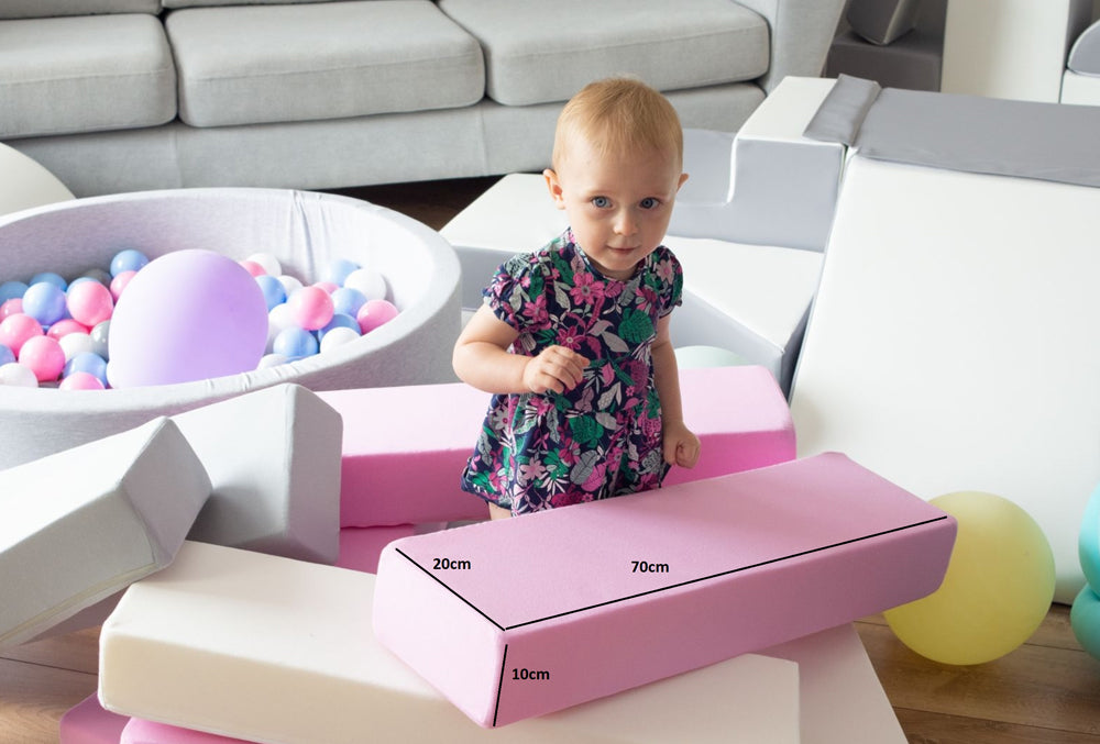 Giant Tumbling Tower Blocks - Pink