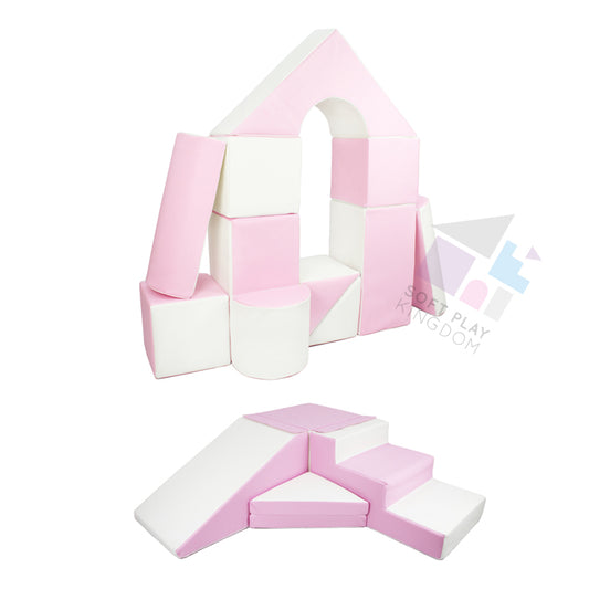 Castle + Step & Slide BUNDLE, Pastel Pink